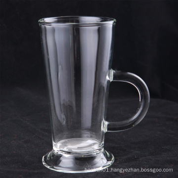 Clear Beer Glass Cup With Handle